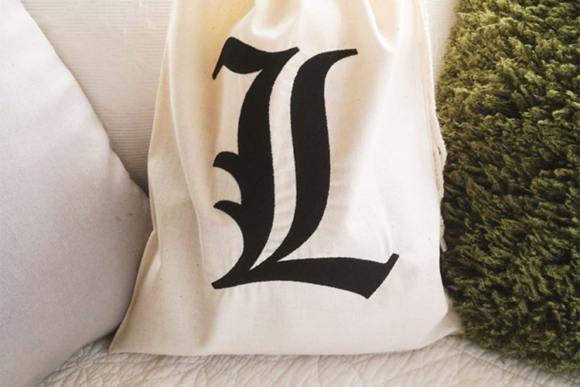 Elegant Blackletter Letter L for Personalized Gifts