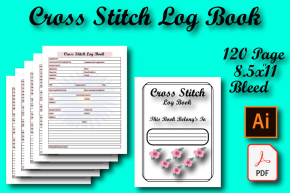 Explore the Charm of Cross Stitch Log Book