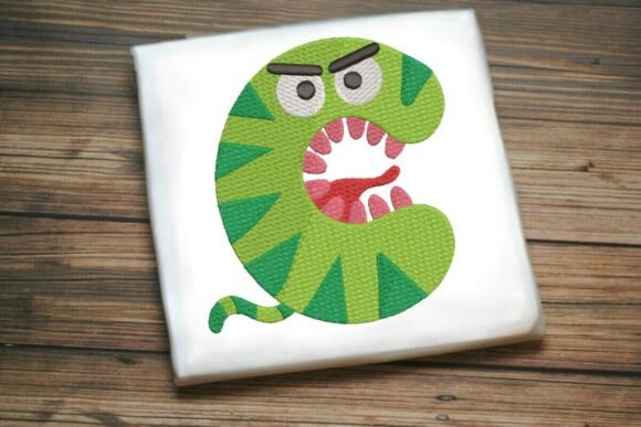Fun Monster Alphabet Letter C: Sweatshirt Design Review