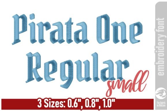 Pirata One Blackletter Font - A Bold Holiday Choice