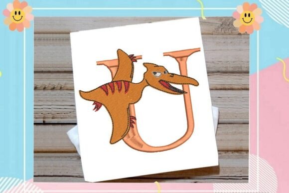 Review: Dinosaur Monogram Alphabet Letter U